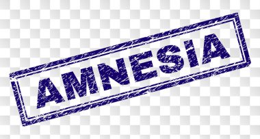 Çizik amnezi dikdörtgen damgası
