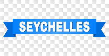 Seyşeller açıklamalı mavi bant