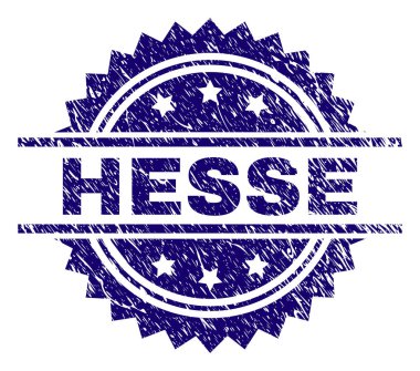 Grunge Hesse damga mühür dokulu