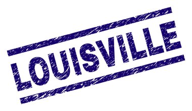 Grunge Louisville damga mühür dokulu