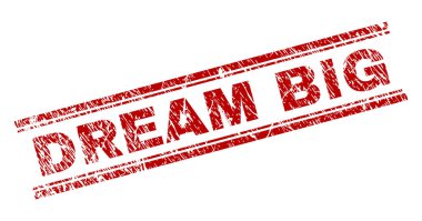 Grunge rüya büyük damga mühür dokulu