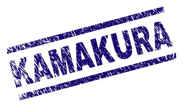 Dokulu Kamakura damga mühür çizik