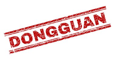 Grunge Dongguan damga mühür dokulu