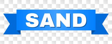 Kum başlığı ile mavi şerit