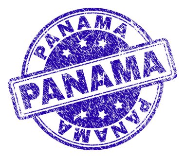 Dokulu Panama damga mühür çizik