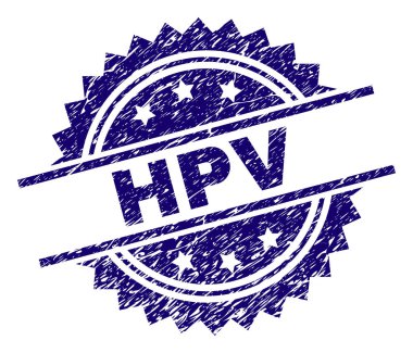 Dokulu Hpv damga mühür çizik