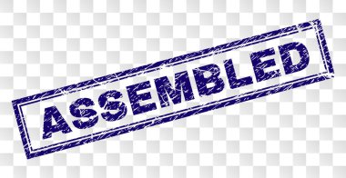 Grunge dikdörtgen damga monte