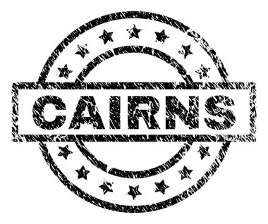 Dokulu Cairns damga mühür çizik