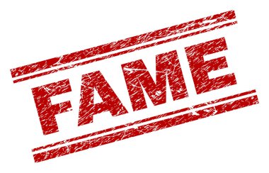 Grunge şöhret damga mühür dokulu