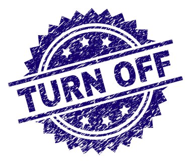 Damga mühür çizilmiş dokulu kapat