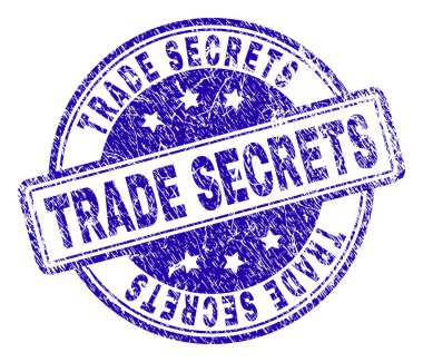 Çizik dokulu ticari sırlar damga mühür