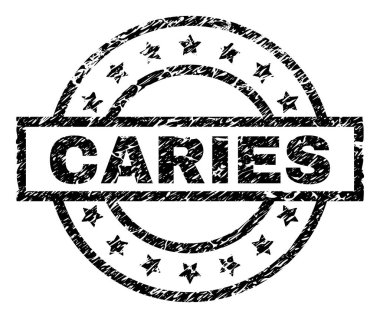 Çizik dokulu çürük damga mühür