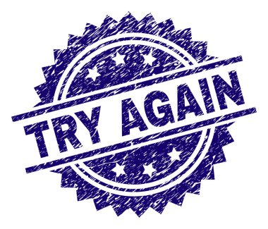 Çizik dokulu deneyin yeniden damga mühür