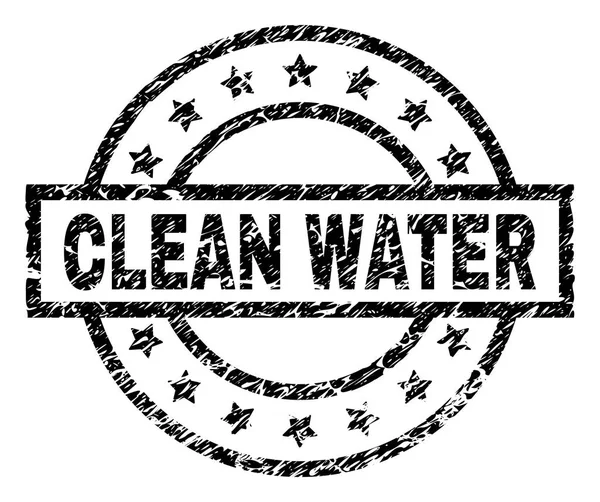 Porysowana plombie teksturowanej czystej wody — Wektor stockowy