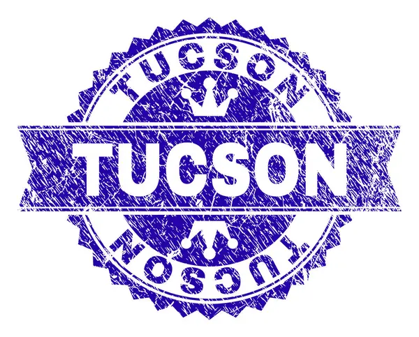 Dokulu Tucson damga mühür kurdele ile çizik