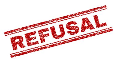 Grunge ret damga mühür dokulu