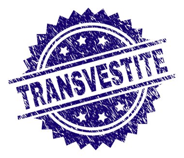 Grunge travesti damga mühür dokulu