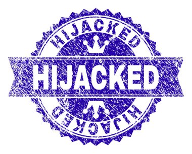 Kurdele ile dokulu kaçırıldı damga mühür çizik