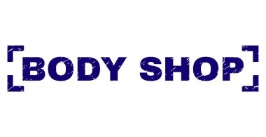 Dokulu kaportacı damga mühür köşeler arasında çizik