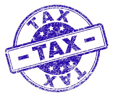 Dokulu vergi damga mühür çizik