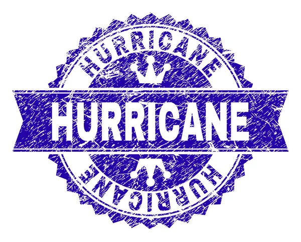 Dokulu kasırga damga mühür kurdele ile çizik