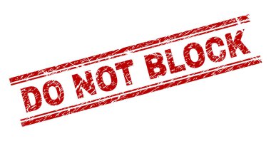 Dokulu grunge damga mühür kapatmayın