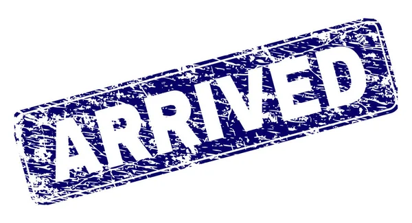 Grunge çerçeveli yuvarlatılmış dikdörtgen pul geldi