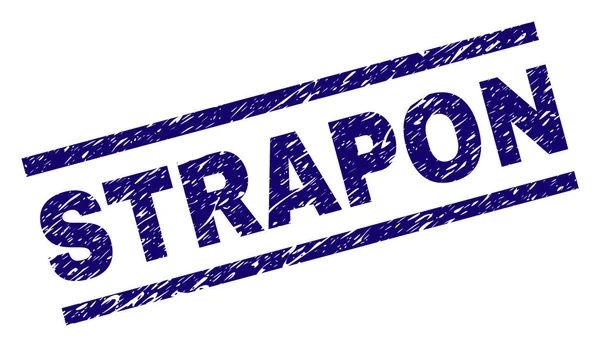 Dokulu Strapon damga mühür çizik