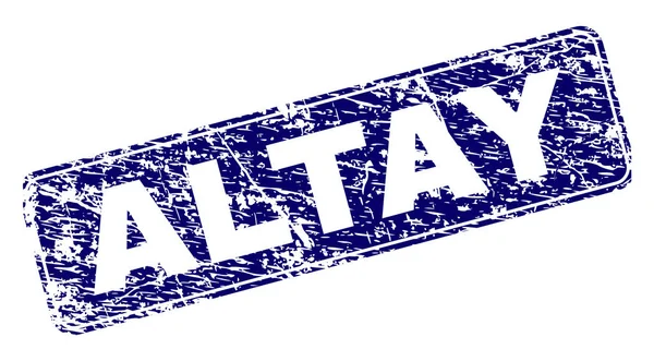 Yuvarlatılmış dikdörtgen damga çizilmiş Altay çerçeveli