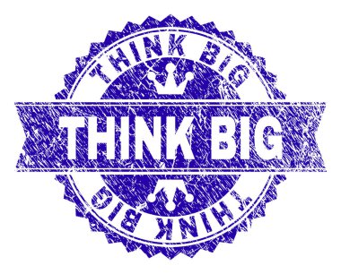 Kurdele ile dokulu düşünmek büyük damga mühür çizik