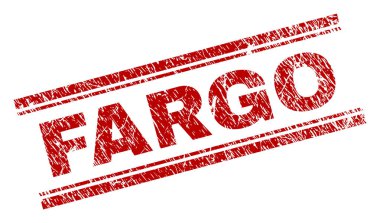 Dokulu Fargo damga mühür çizik