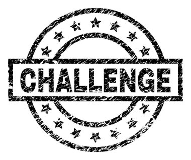 Dokulu Challenge damga mühür çizik