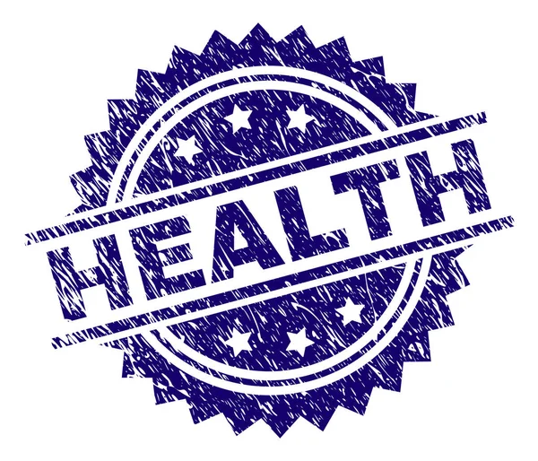Grunge υφής υγείας σφραγίδα σφραγίδα — Διανυσματικό Αρχείο