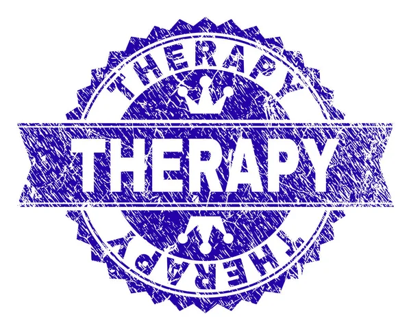 Grunge terapi damga mühür kurdele ile dokulu