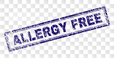 Grunge anti ücretsiz dikdörtgen damgası