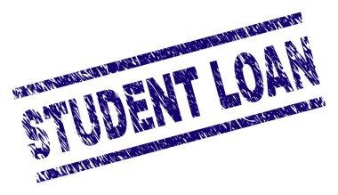 Dokulu öğrenci kredi damga mühür çizik