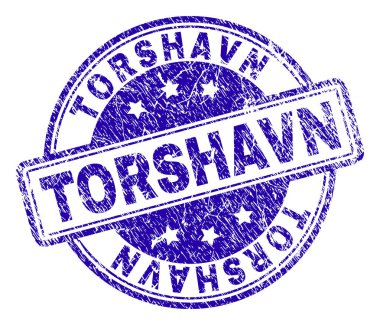 Grunge Torshavn damga mühür dokulu