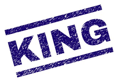 Grunge Kral damga mühür dokulu