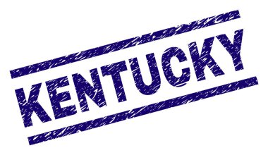 Grunge Kentucky damga mühür dokulu
