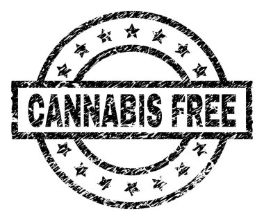 Grunge esrar ücretsiz damga mühür dokulu