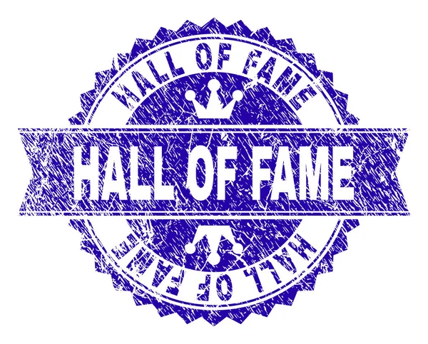 Grunge Hall Of Fame damga mühür kurdele ile dokulu