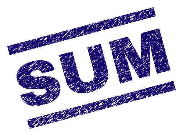 Grunge toplam damga mühür dokulu