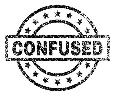 Grunge karışık damga mühür dokulu