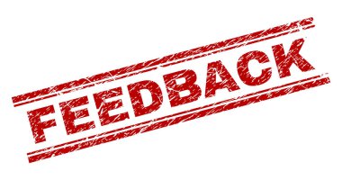 Grunge geribildirim damga mühür dokulu