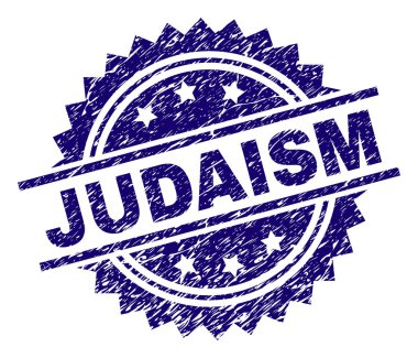 Dokulu Yahudilik damga mühür çizik