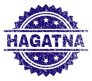 Dokulu Hagåtña damga mühür çizik