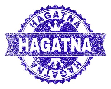 Kurdele ile dokulu Hagåtña damga mühür çizik