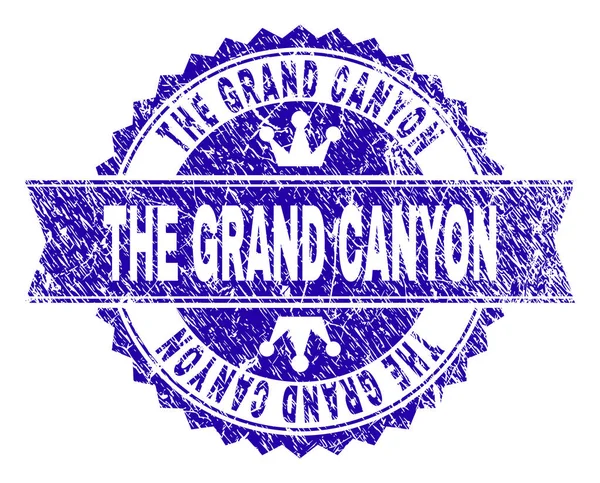 Grunge Texturizado EL Sello de sello GRAND CANYON con cinta — Vector de stock