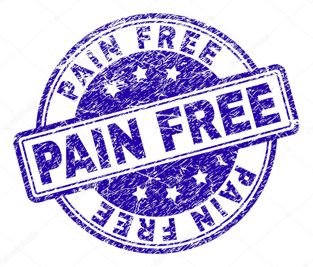 Grunge Textured PAIN FREE Stamp Seal