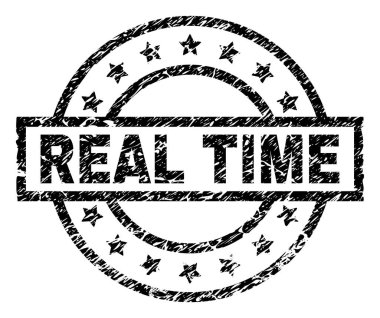 Dokulu gerçek zamanlı damga mühür çizik